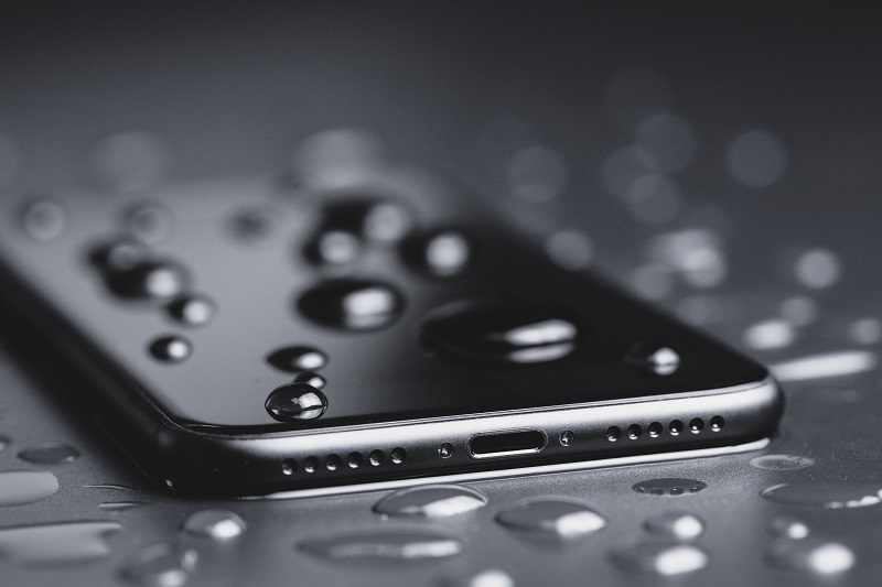 water-damaged iPhone